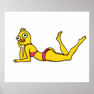 Hett Ducky Momo Poster
