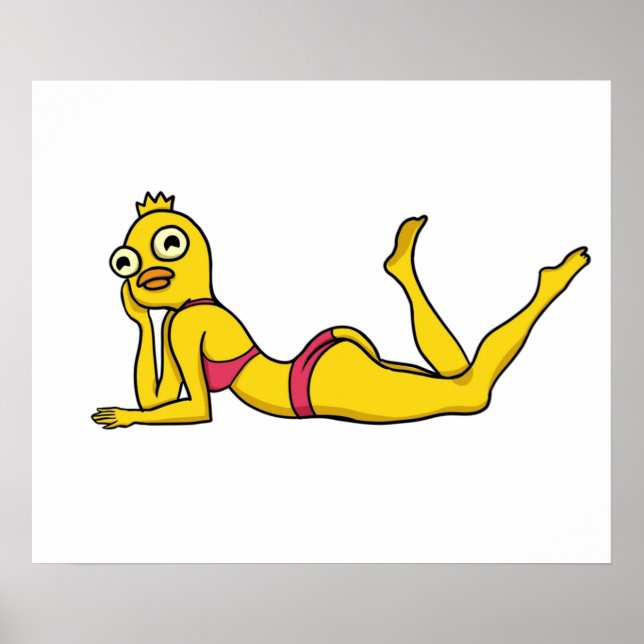 Hett Ducky Momo Poster (Framsidan)