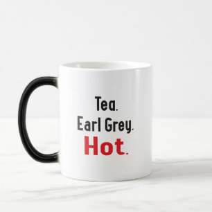 Hett Earl Grått Tea Färg Changing Mugg