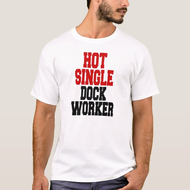 Hett endockningsarbetare tee (Framsida)