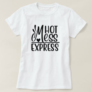 "Hett Express"-citattecken design T-Shirt