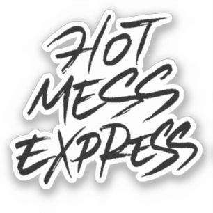 Hett Express Klistermärken
