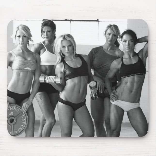 Hett Female Fitness Girls Musmatta (Framsidan)