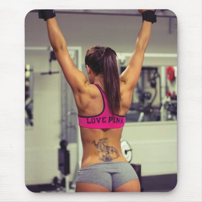 Hett Female Fitness Girls Musmatta (Framsidan)