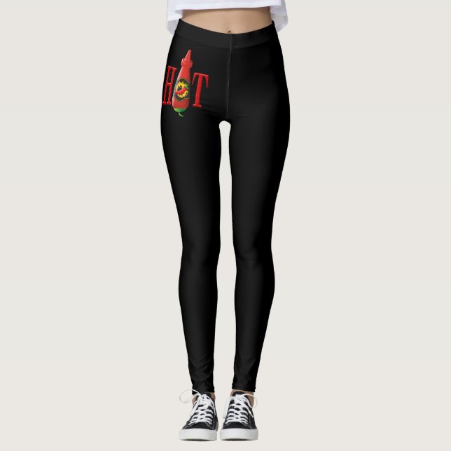 Hett flaska leggings (Framsida)