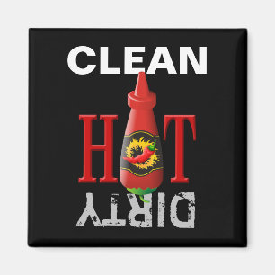 Hett flaska magnet