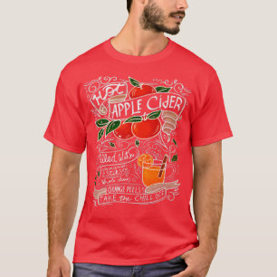 Hett för äppelciderrecept - fallhöstfestival t shirt