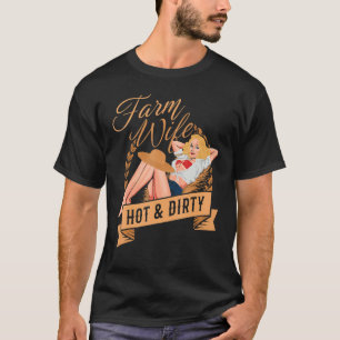 Hett för frukost och smittig jordbrukare Rancher-m T Shirt