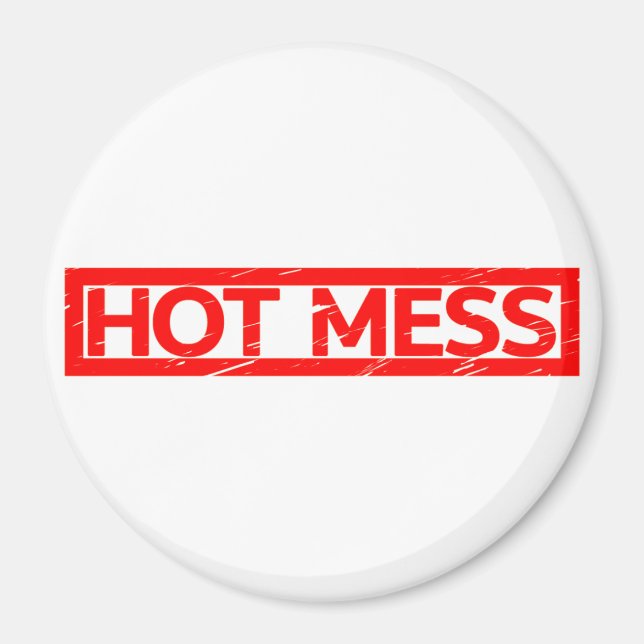 Hett  Frimärke Magnet (Framsidan)