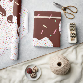 Hett Fudge och Sprinkles Presentpapper