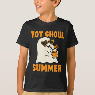 Hett Ghoul Summer Cute Funny Ghost Halloween T Shirt