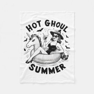 Hett Ghoul Summer Funny Halloween Outfit Costumes Fleecefilt