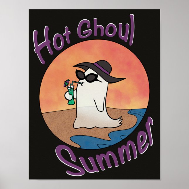 Hett Ghoul Summer Poster (Framsidan)
