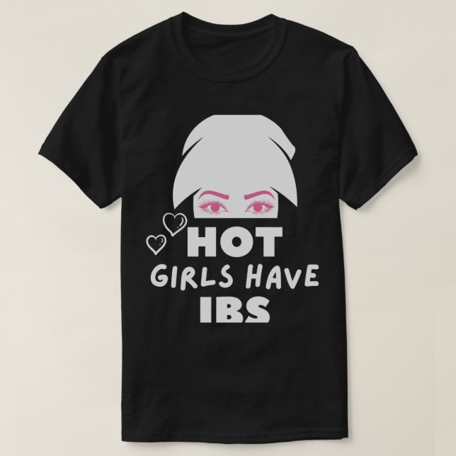 Hett Girls har Ibs Passande Scoop T Shirt (Design framsida)