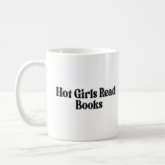 Hett Girls Read Bokar Kaffemugg