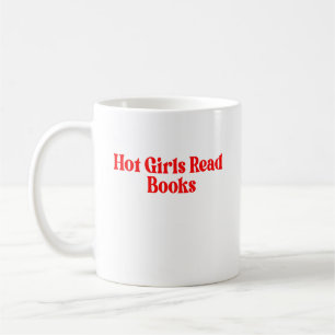 Hett Girls Read Bokar Kaffemugg