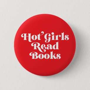 Hett Girls Read Bokar Knapp