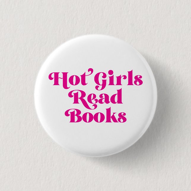 Hett Girls Read Bokar Knapp (Framsida)