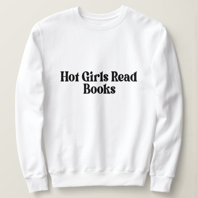 Hett Girls Read Bokar T Shirt (Design framsida)