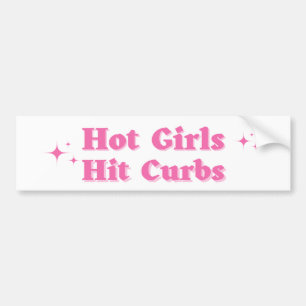 Hett Girls slå kurvor Bildekal
