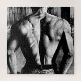 Hett Guy Best Back Original Fine Art Teckning Pussel