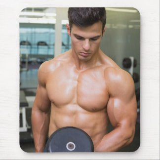 Hett Guy Hiss Barbell Sexy Shirtless Muscle Man Musmatta