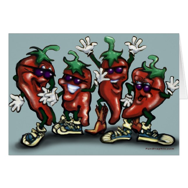 Hett Hälsningskort (Framsidan Horizontal)