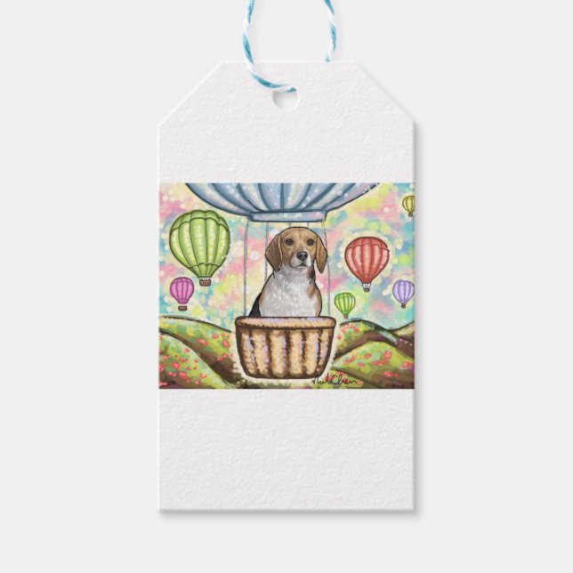 -hett hårballong presentetikett (Framsidan)