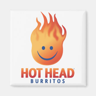Hett Head Burritos Magnet