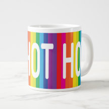 Hett Hett Hett Rainbow Jumbo Mugg