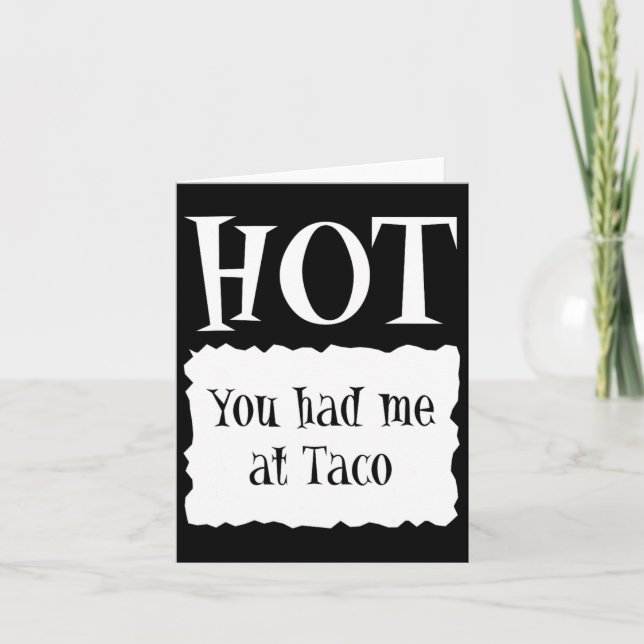 Hett - Hett Packet Halloween Taco Costume 1 Kort (Framsida)