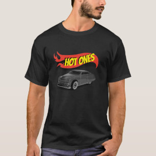Hett Hjul diecast lead sled mörk T-Shirt