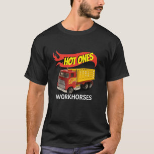 Hett Hjul diecast workstars lastbil T-Shirt