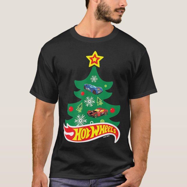 HETT HJUL - HETT HJUL JULGRAN T SHIRT (Framsida)