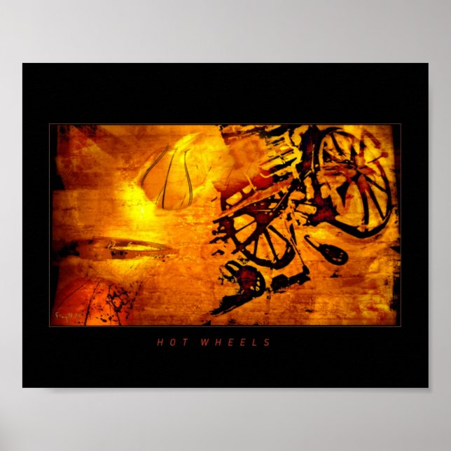 hett Hjul! Poster (Framsidan)