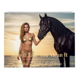 Hett Hooves & Bikini Moves - Sexy Horse Calendar Kalender