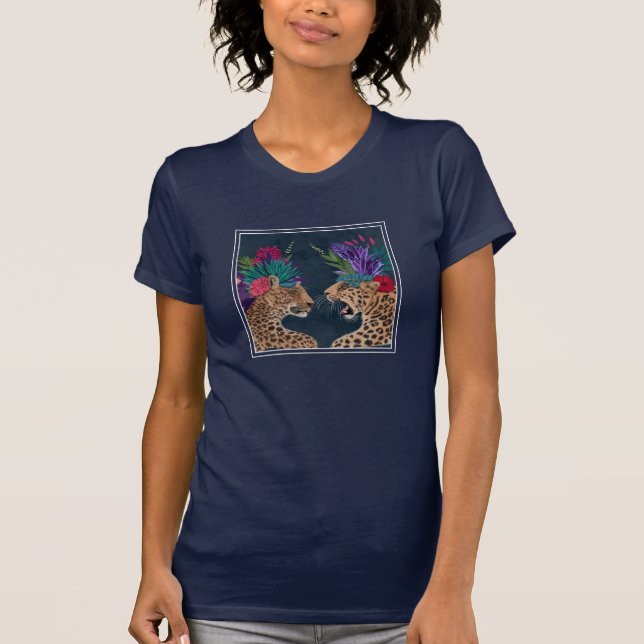Hett House Leopards | Ett par T Shirt (Framsida)