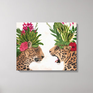 Hett House Leopards   Par Canvastryck