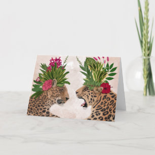 Hett House Leopards   Par Kort