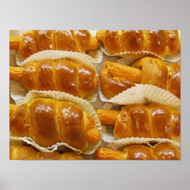 Hett Hund Cake ... Asiatisk dessert Poster (Framsidan)