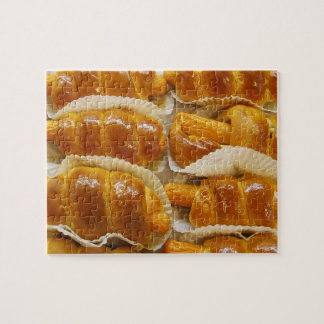 Hett Hund Cake ... Asiatisk dessert Pussel (Horisontell)