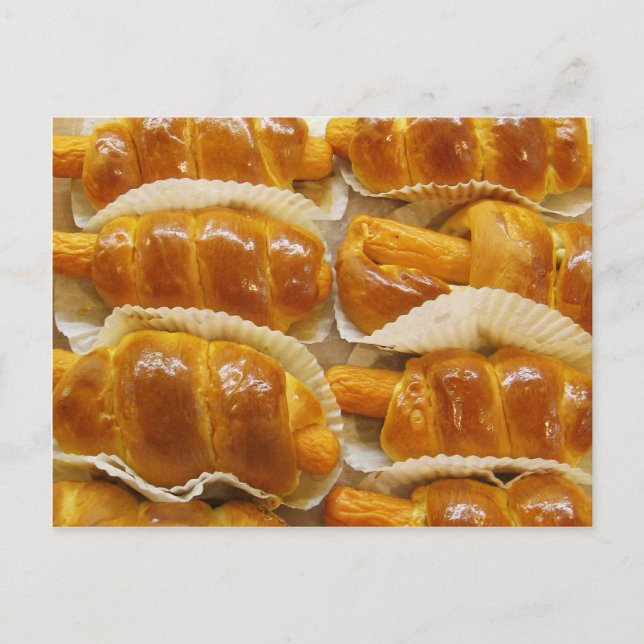 Hett Hund Cake ... Asiatisk dessert Vykort (Framsida)