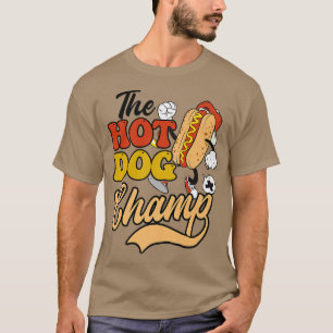 Hett Hund Champ Design Hett Hund älskare T Shirt