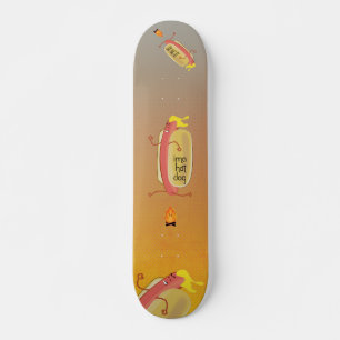 Hett Hund Dare Djävulen Mini Skateboard Bräda 18,5 Cm
