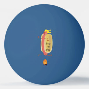 Hett Hund Dare Djävulen Pingisboll