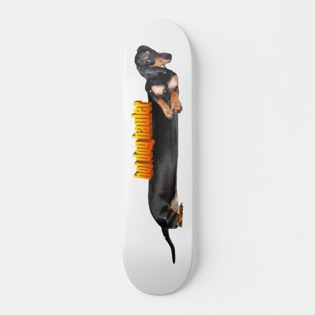 Hett Hund Hauler: Avsluta kopia Skateboard Bräda 19,5 Cm (Framsida)