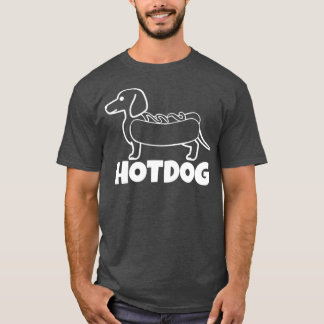 Hett Hund Hund med Hett Hund T Shirt