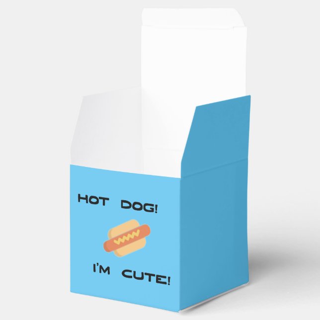 Hett Hund Jag är Cute Presentaskar (Öppnad)
