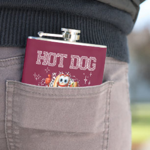 Hett hund! Jag är den riktiga affären Fickplunta