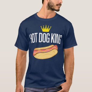 Hett Hund Kung Funny T Shirt